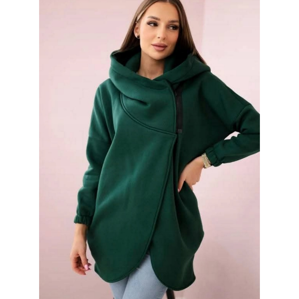 😍 (S-4XL) 🌼 Moteriškas didelis storas džemperis su gobtuvu-LT