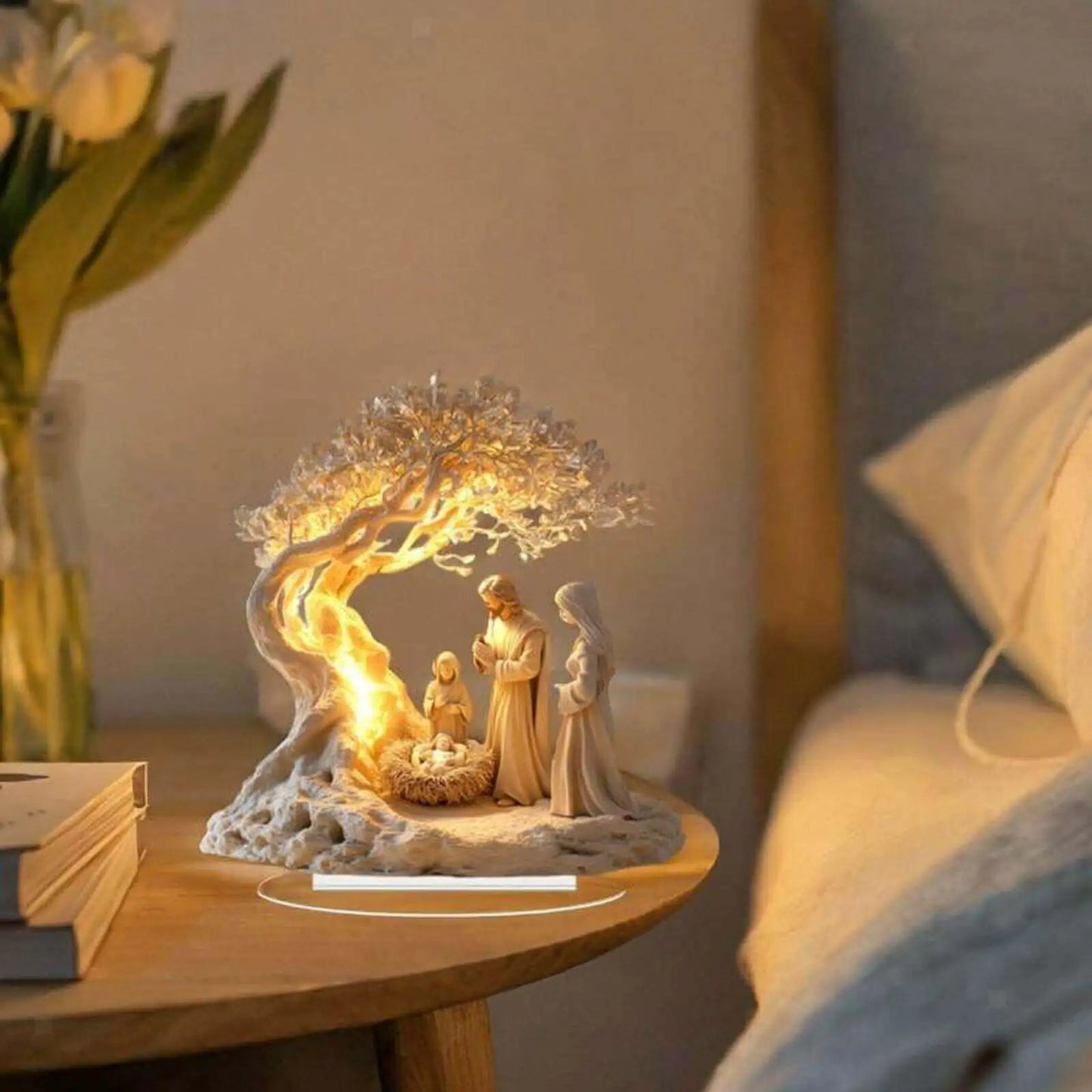 Lámpara del belén para la Noche Santa-ES