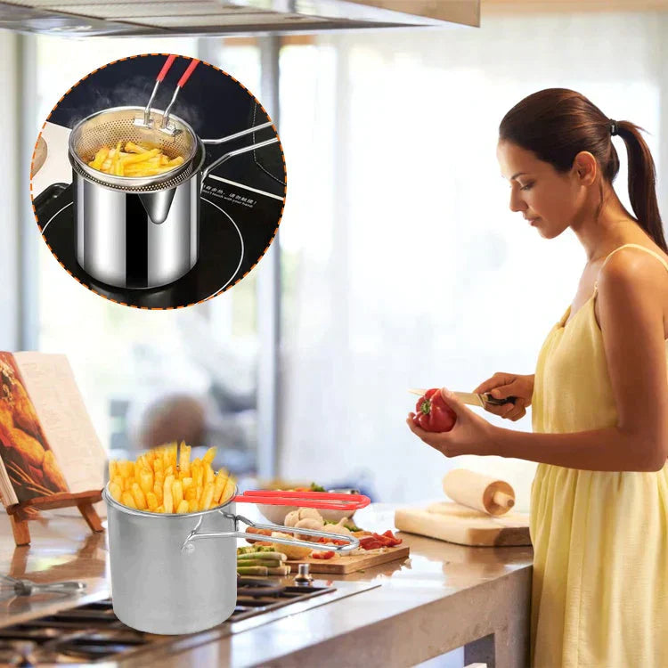 ✨49% de descuento en productos nuevos✨Freidora multifunción de acero inoxidable 304-ES