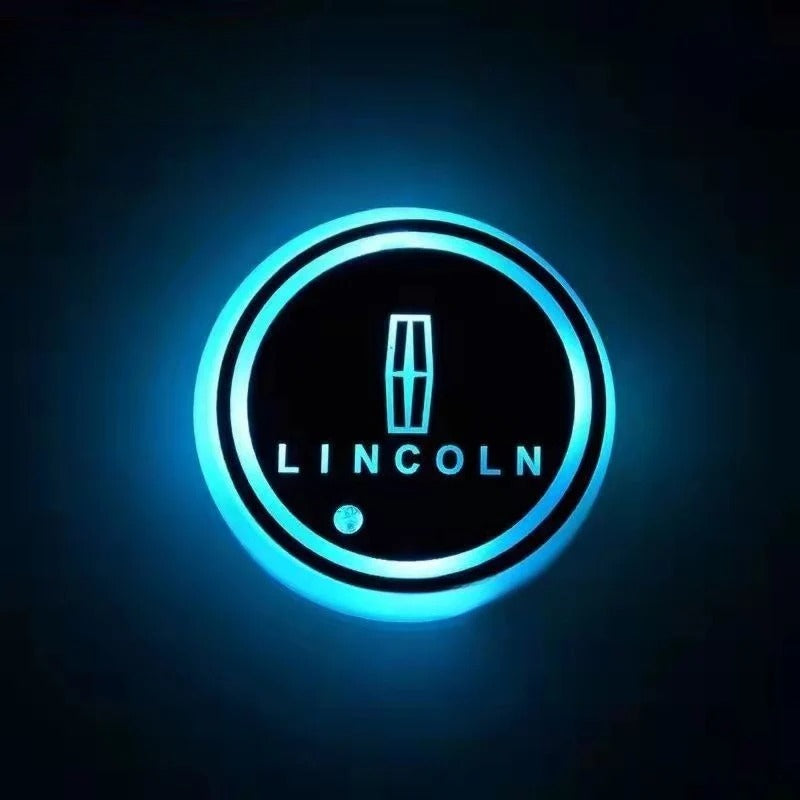 2 posavasos LED para coche-ES