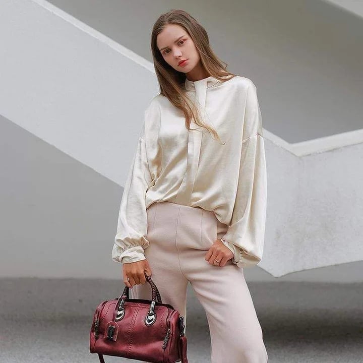 Bolso de piel para mujer de gran capacidad.-ES