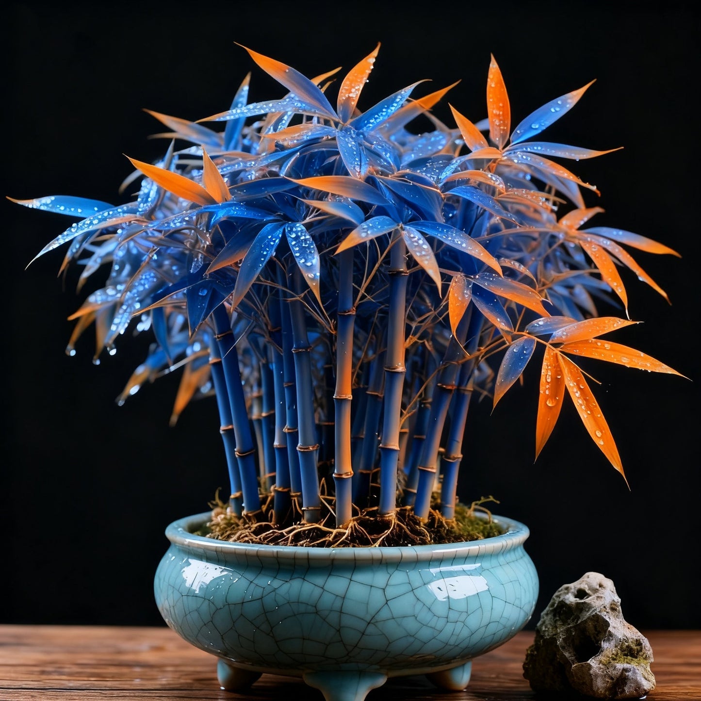 🌿 DreamBamboo - večbarvna srečna bambusova cipresa-SI