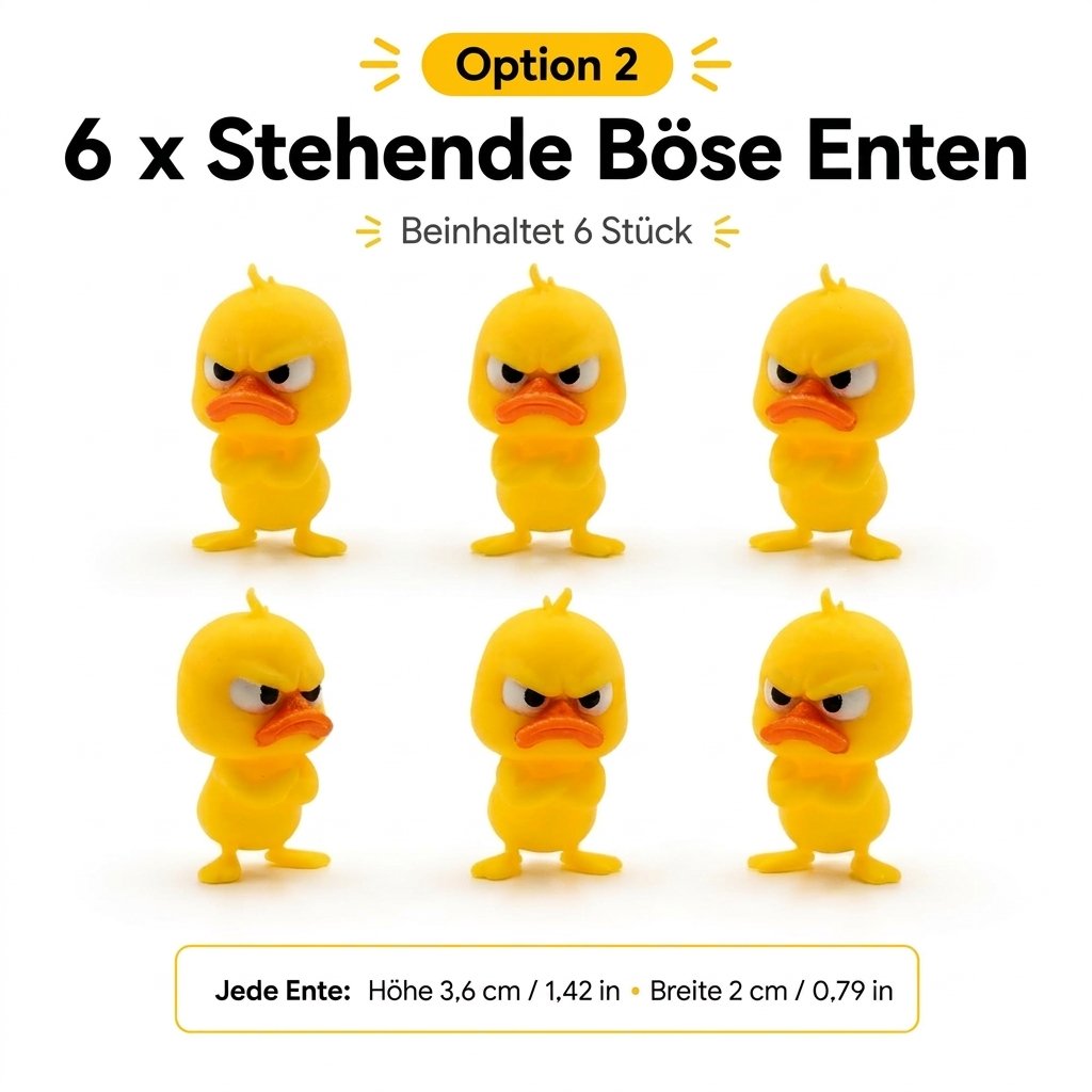 😠 Figurica jezne race za mizo – Dodajte svoji mizi pridih predrznosti! 🐥-SI