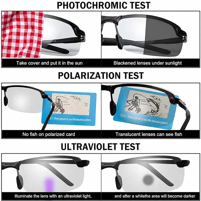 Išmanūs poliarizuoti akiniai nuo saulės lauko veiklai su apsauga nuo UV spindulių-LT