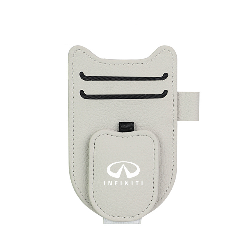 Akinių nuo saulės laikiklis automobiliui – lengvai pasiekiamas, taupantis vietą, daugiafunkcis segtukas-LT