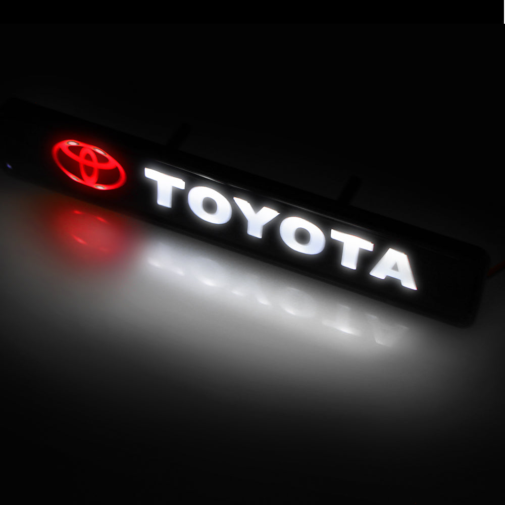 Elegantno vzdušje v avtomobilu – LED osvetlitev logotipa na sredini sprednjega pokrova motorja-SI
