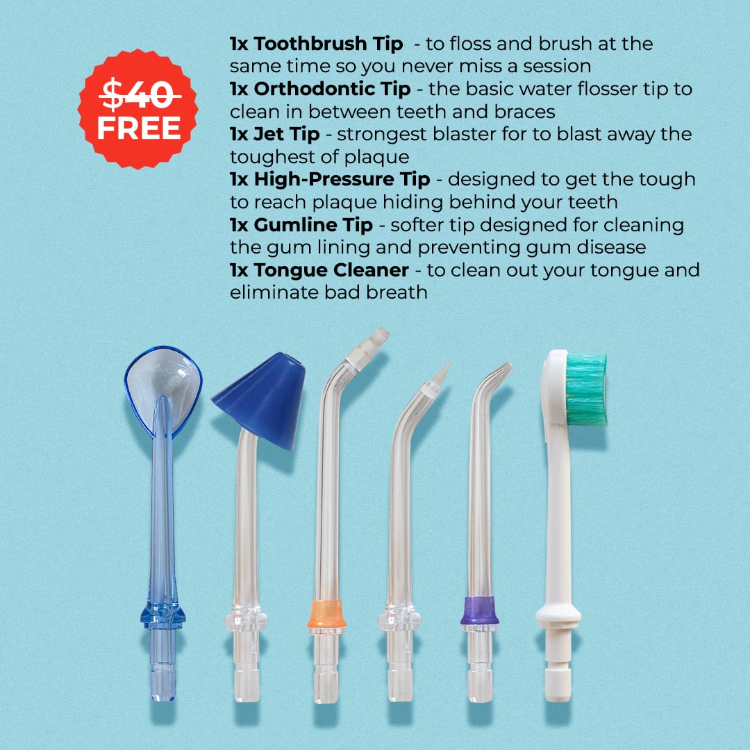 Irrigador bucal PUURSMILE: 55 % de descuento en Black Friday + 4 regalos gratis-ES