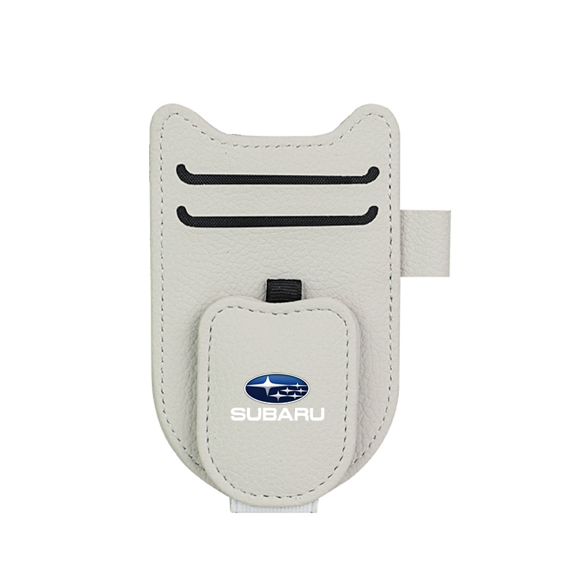 Akinių nuo saulės laikiklis automobiliui – lengvai pasiekiamas, taupantis vietą, daugiafunkcis segtukas-LT