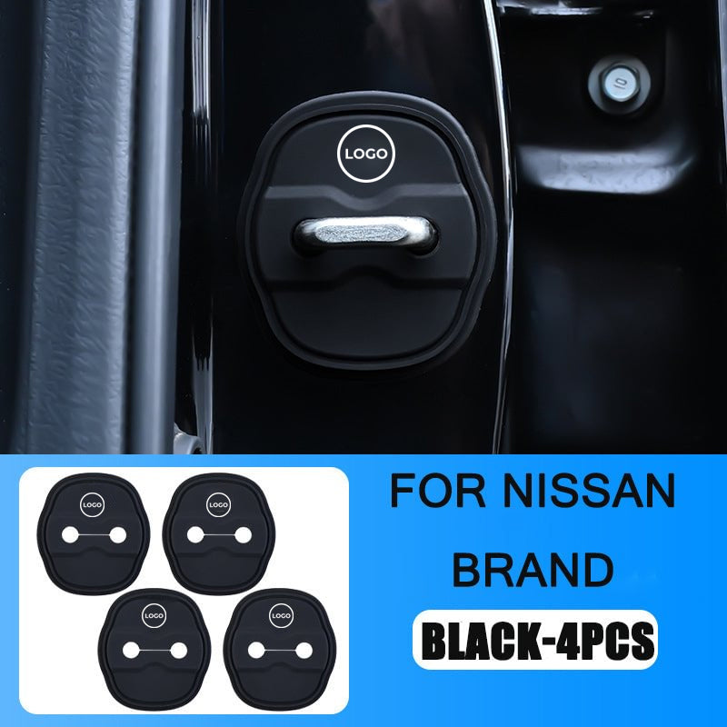Funda protectora de silicona para pestillo de puerta de coche (4 uds.)-ES