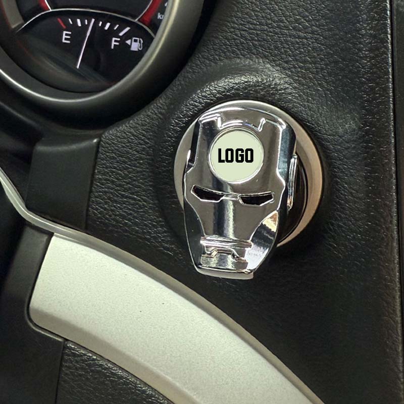 Cubierta metálica premium para botón de inicio | Edición Hero-ES