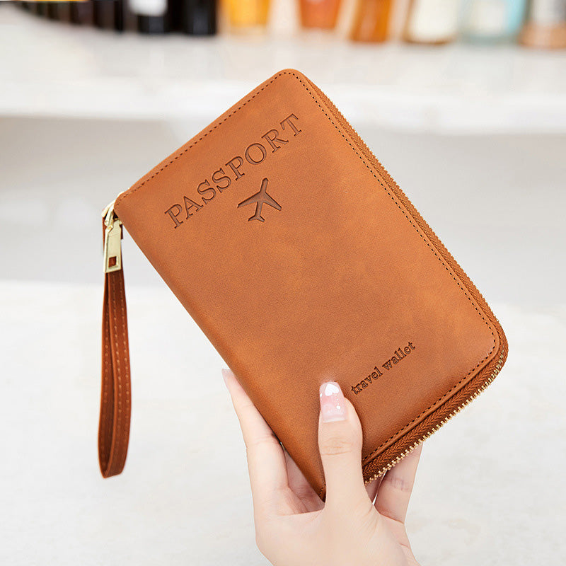 🧳Turistična obveznost 2025✈️Večfunkcijska denarnica z RFID za potni list-SI