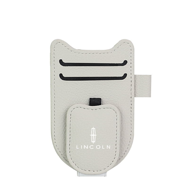 Akinių nuo saulės laikiklis automobiliui – lengvai pasiekiamas, taupantis vietą, daugiafunkcis segtukas-LT