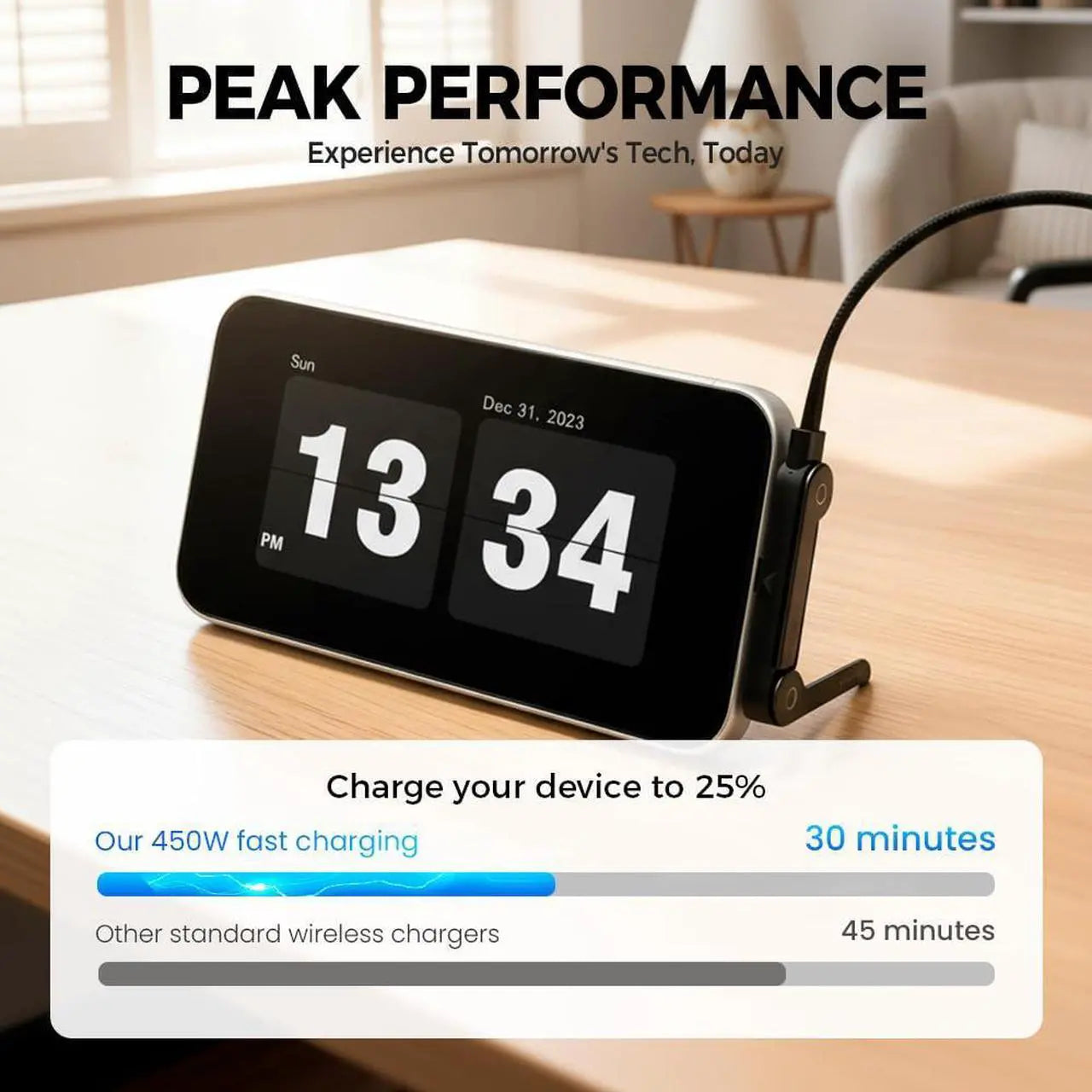 📱 240W pleten kabel za hitro polnjenje z vgrajenim stojalom za telefon - nov zložljiv trpežen kabel USB-C tipa C 2026 (2 kosa)-SI