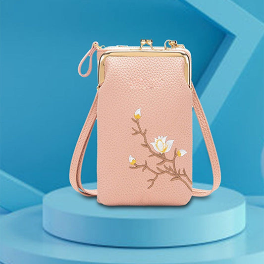 🔥👛Ženska denarnica za mobilni telefon čez telo🌸-SI