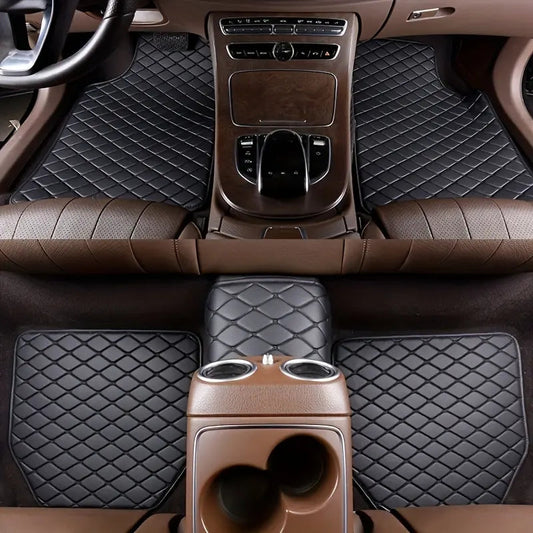 🔥Uniforma za sve automobile🔥5 komada nepromočivih kožnih patosnica-HR