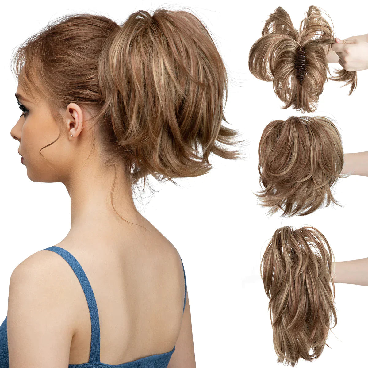 Accesorios para el cabello hechos a mano para moños-ES