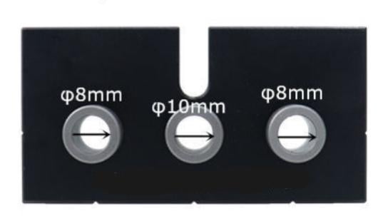 Εργαλεία διάτρησης εντοπισμού διάτρησης 3 σε 1 ρυθμιζόμενης ξυλουργικής-GR