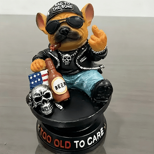 Godrnjava bobblehead figurica »Prestara za skrb« – zabavna vzmetna dekoracija armaturne plošče avtomobila-SI