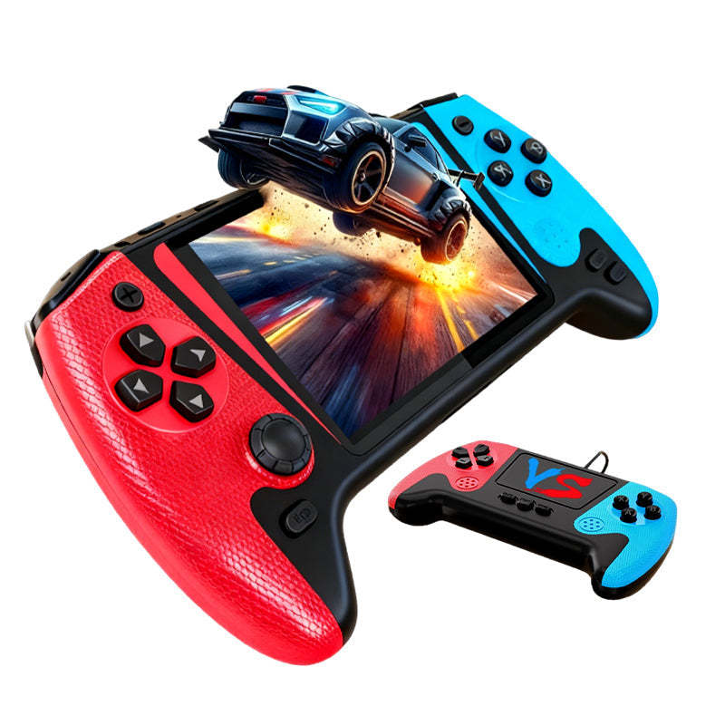 🎮 Prenosna, klasična igralna konzola z velikim zaslonom-SI