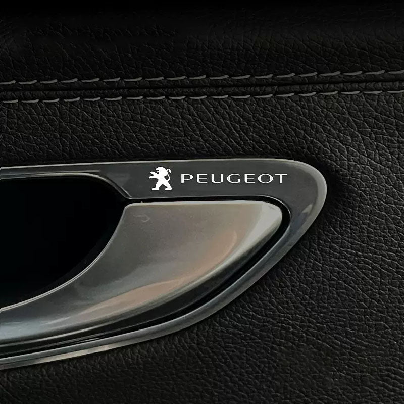 OFERTA CALIENTE🎉50% DE DESCUENTO🎉Pegatinas creativas 3D de aluminio para coche🔥10 piezas🔥-ES