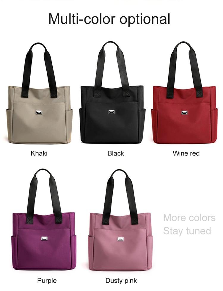 🔥Αδιάβροχη τσάντα ώμου από νάιλον με μεγάλη χωρητικότητα και πολλαπλές τσέπες👜-GR