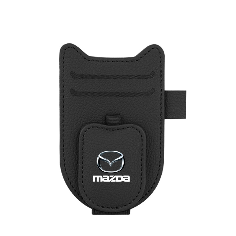 Akinių nuo saulės laikiklis automobiliui – lengvai pasiekiamas, taupantis vietą, daugiafunkcis segtukas-LT