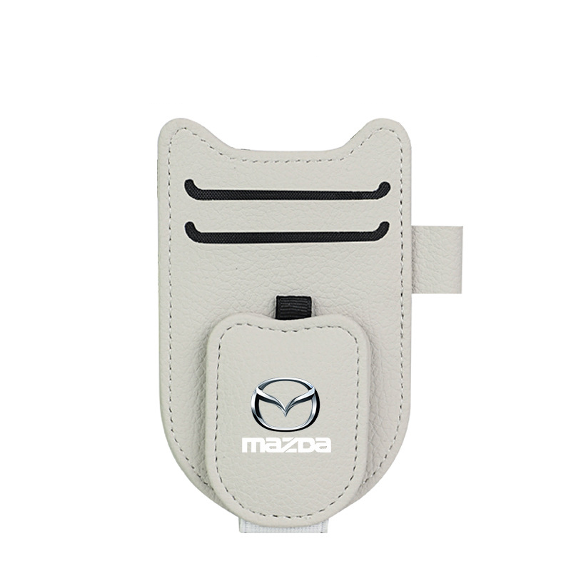 Akinių nuo saulės laikiklis automobiliui – lengvai pasiekiamas, taupantis vietą, daugiafunkcis segtukas-LT