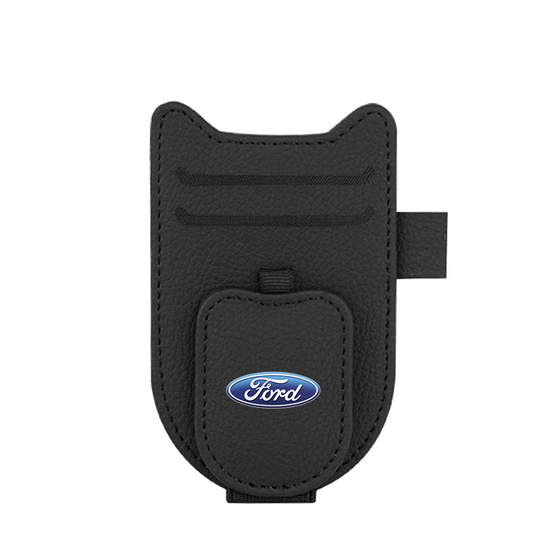 Akinių nuo saulės laikiklis automobiliui – lengvai pasiekiamas, taupantis vietą, daugiafunkcis segtukas-LT