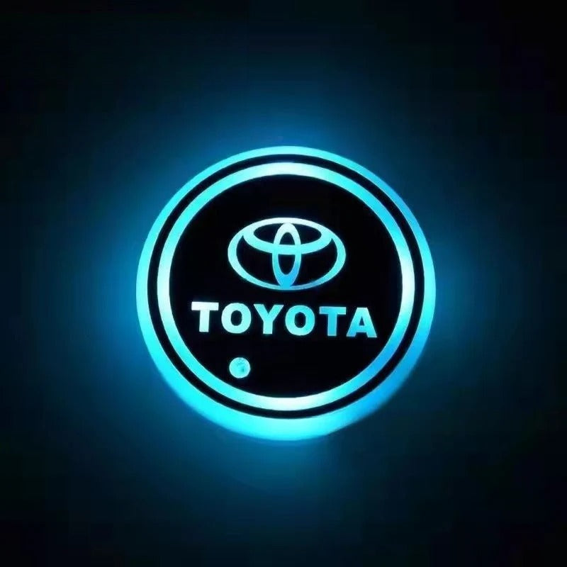 2 posavasos LED para coche-ES