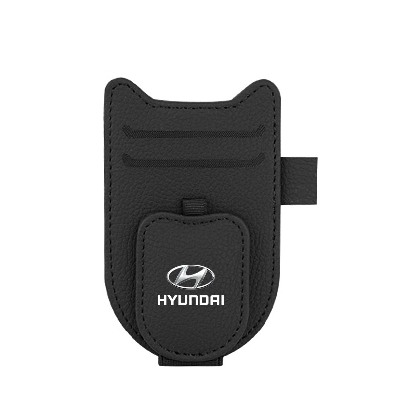 Akinių nuo saulės laikiklis automobiliui – lengvai pasiekiamas, taupantis vietą, daugiafunkcis segtukas-LT