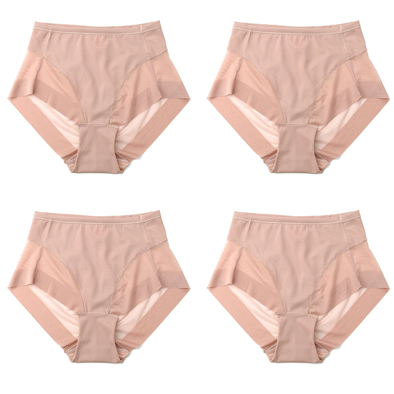 💞 Braguitas moldeadoras de seda Ice con cintura alta👙-ES