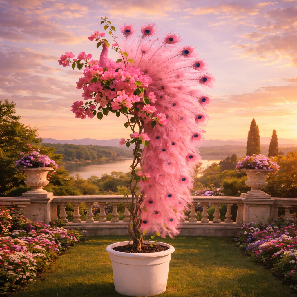 🦚Σπόροι Μπουκαμβίλιας Παγώνι – Ομορφύνετε τον κήπο σας με κομψά άνθη παγωνιού-GR