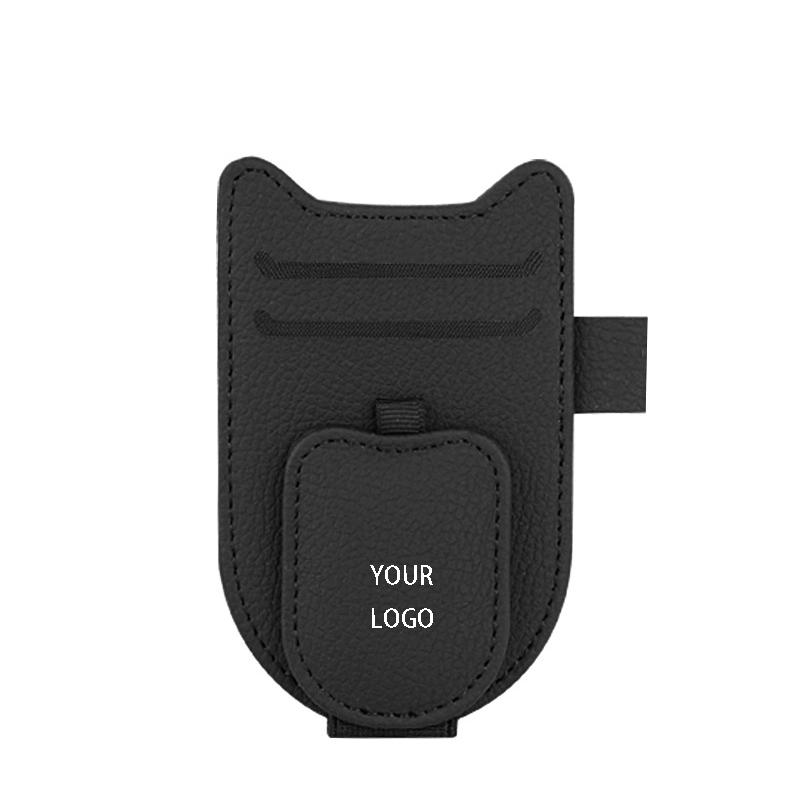 Akinių nuo saulės laikiklis automobiliui – lengvai pasiekiamas, taupantis vietą, daugiafunkcis segtukas-LT