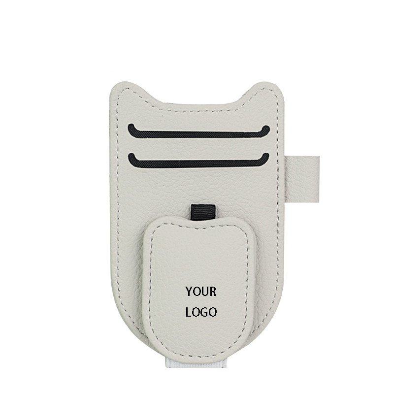 Akinių nuo saulės laikiklis automobiliui – lengvai pasiekiamas, taupantis vietą, daugiafunkcis segtukas-LT