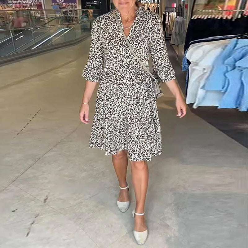 Haljina s leopard printom-HR