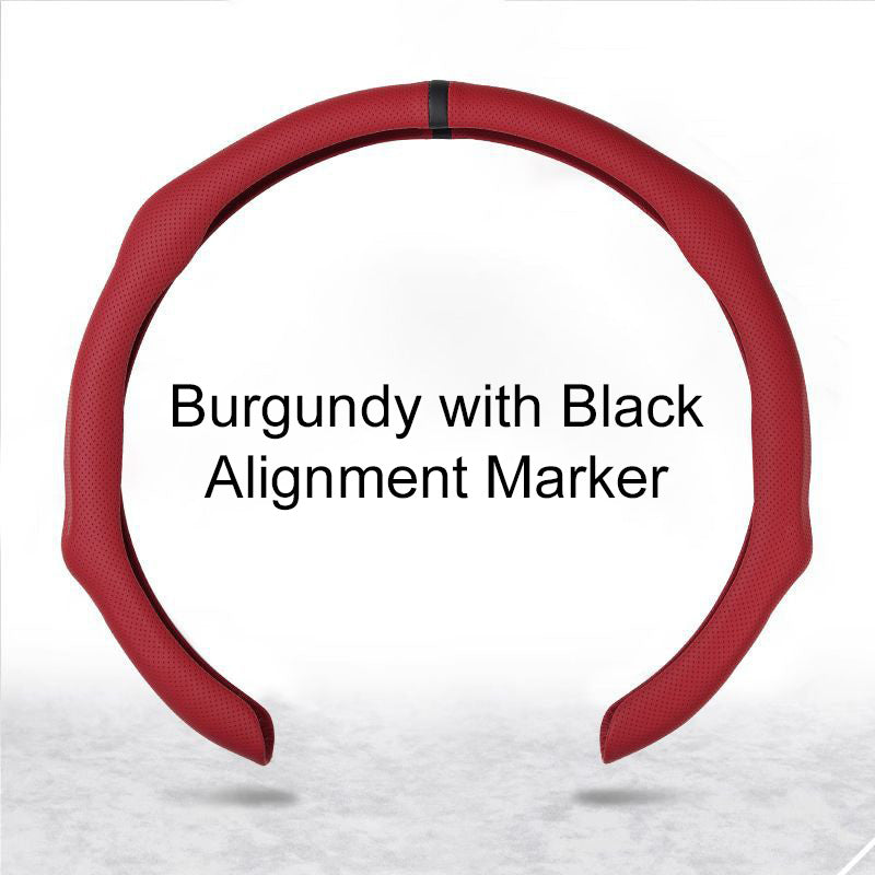 🔥🚗Ανεπτύξιμο, αντιολισθητικό, εξαιρετικά λεπτό κάλυμμα τιμονιού-GR