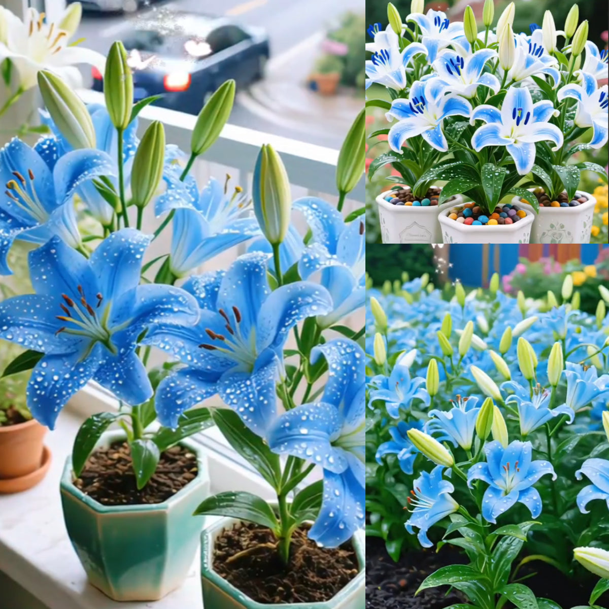 🌺Čebuljice parfumskih lilij – sveže in sladke-SI