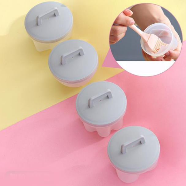 Adorable molde para huevos cocidos🥚🥚 4 piezas/juego con pincel-ES