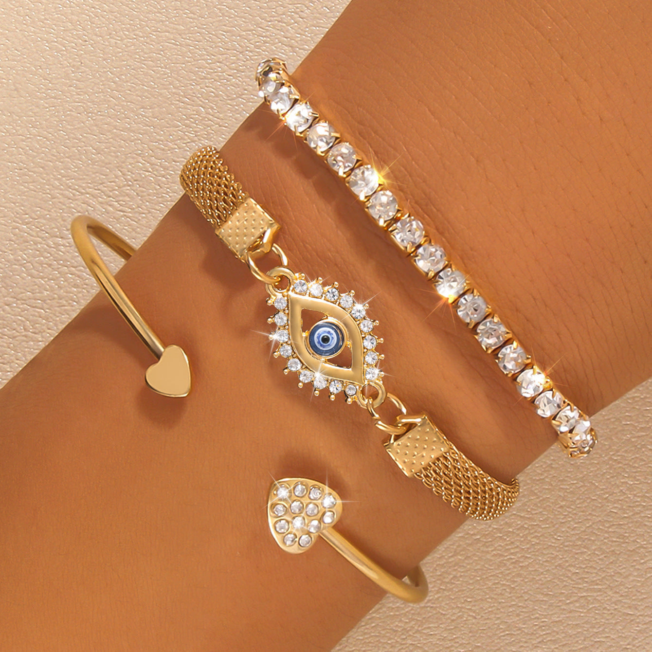 Komplet treh boemskih zapestnic-SI