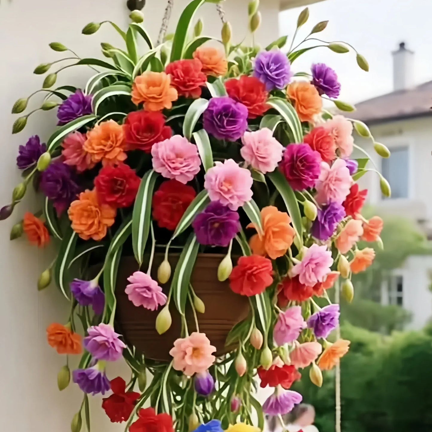 Σπόροι/Βολβοί Φυτού Αράχνης Grand Bloom 💐 Το Κρεμαστό Αριστούργημα Χρώματος & Χάρης της Φύσης-GR