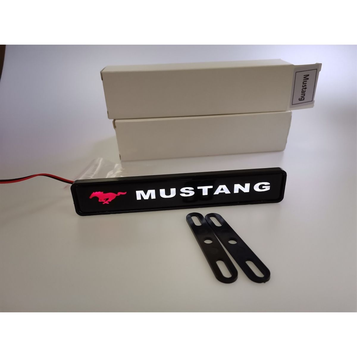 Vroča razprodaja ✨50% popusta ✨Elegantna, atmosferska LED svetilka z logotipom za sredinsko masko vašega avtomobila-SI