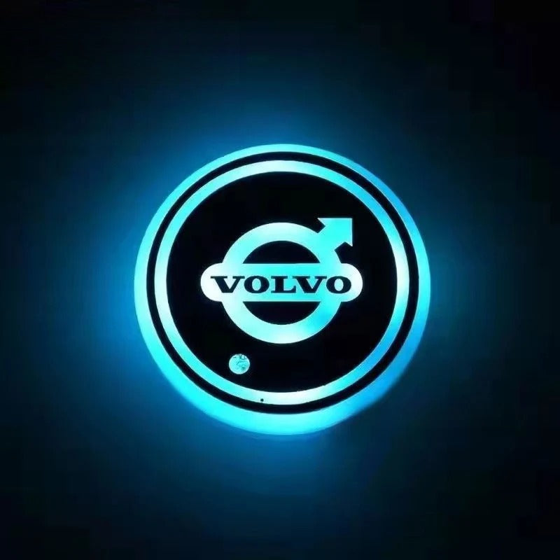 2 posavasos LED para coche-ES