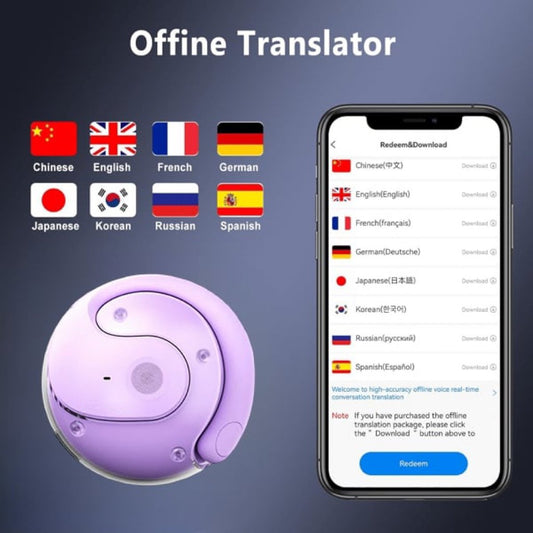 🎧Jaungada izpārdošana - 66% atlaide 🔥HY-T26 Profesionālas bezvadu Bluetooth tulkošanas austiņas-LV