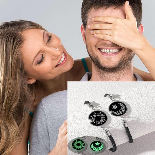 Sol y Luna – Una Sola Alma. 💞 Pulseras para Parejas que Conectan a Pesar de la Distancia.-ES