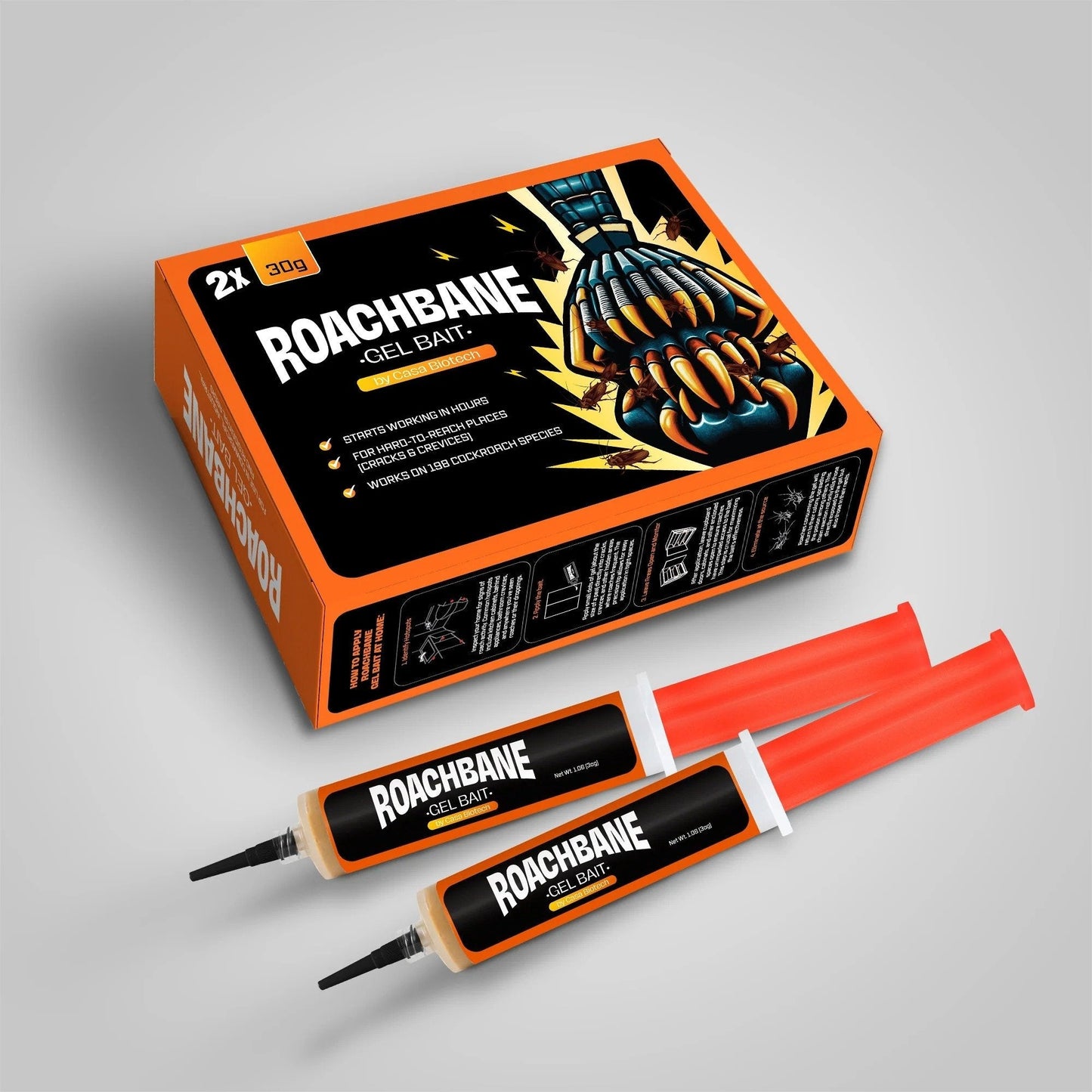 🔥¡Gran oferta! - 49% de descuento🔥 Cebo en gel RoachBane (Nueva fórmula mejorada)-ES