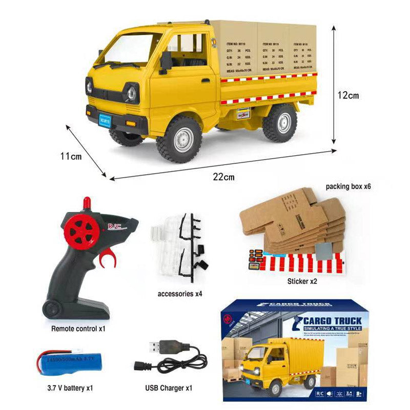 🔥🎁 Igrača za prevoz kontejnerjev na daljinsko upravljanje, polnilnica 🎮🚚-SI