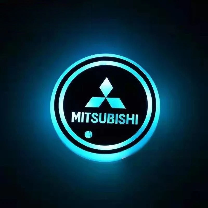 2 posavasos LED para coche-ES