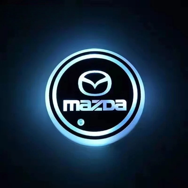 2 posavasos LED para coche-ES