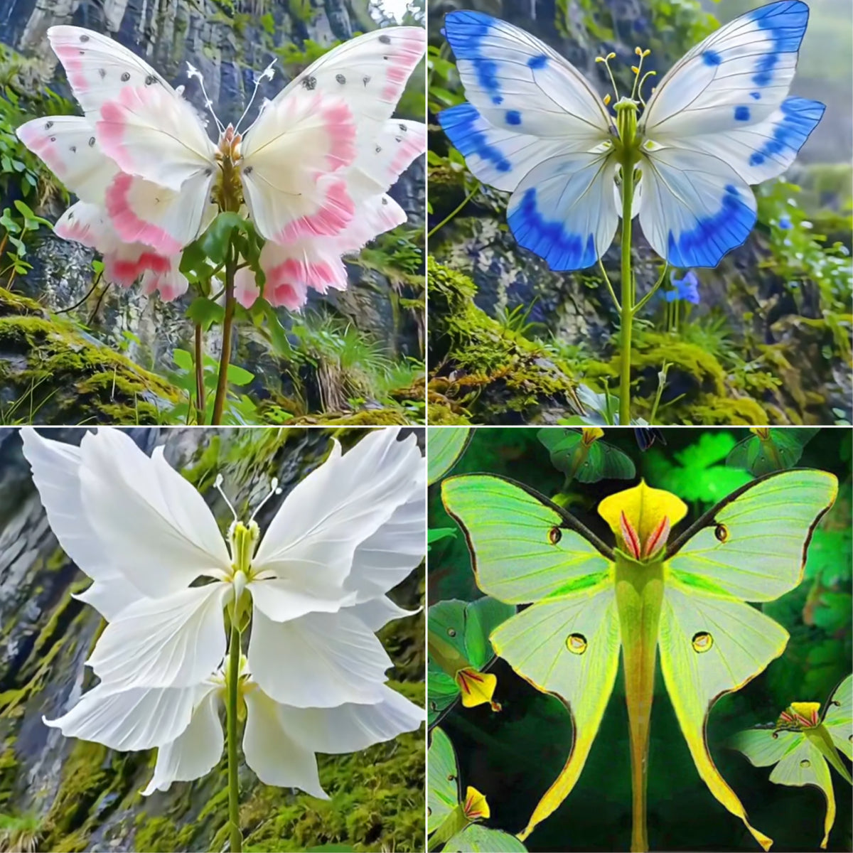 Semillas de flores de mariposa ángel mágico-ES