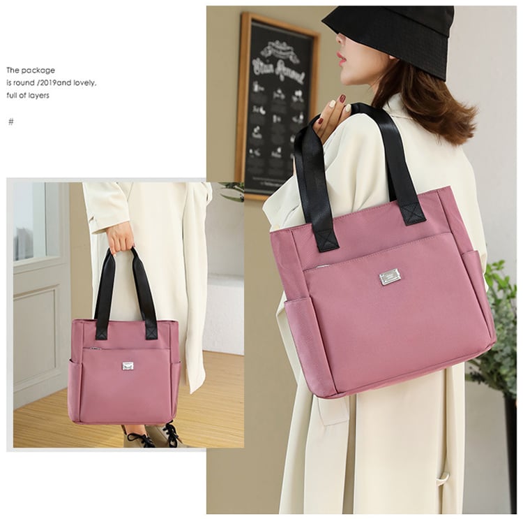 🔥Αδιάβροχη τσάντα ώμου από νάιλον με μεγάλη χωρητικότητα και πολλαπλές τσέπες👜-GR